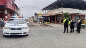 Moradores sienten temor por la violencia que azota Manta.