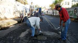 minga de barrios norte de Quito