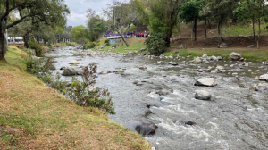 Río Tomebamba en Cuenca.