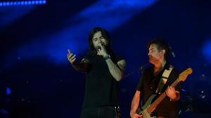 Juanes brindó un concierto en Guayaquil.