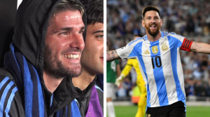 Rodrigo de Paul manifestó que desea ver jugar a Lionel Messi siempre.