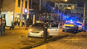 El agente de tránsito salía de un gimnasio, en Machala, cuando lo sorprendieron.