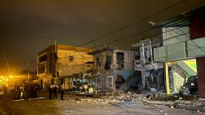 Explosión en Machala