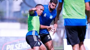 Alexander gonzalez práctica emelec