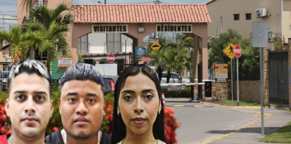 El hecho se perpetró dentro de una vivienda de esta urbanización.