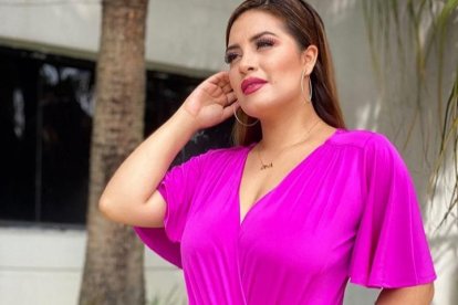 “Me voy con nostalgia”, dijo la presentadora.