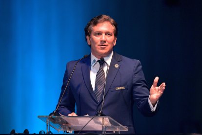 Alejandro Domínguez es el presidente de la Conmebol desde el 2016.