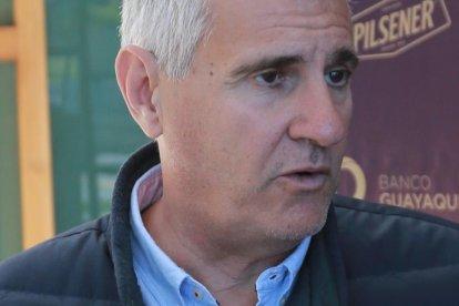 Antonio Cordón llegó el año anterior para asumir el cargo de director deportivo de la Ecuafútbol.