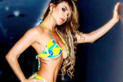 Luana se dedica a la venta de insumos médicos, desde que llegó la pandemia al país.