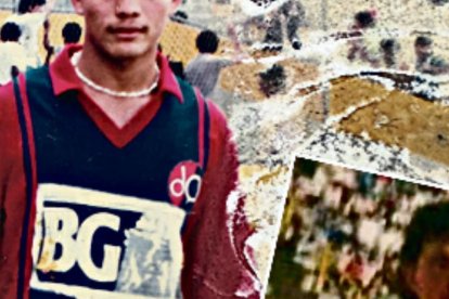 Iris Muñoz fue jugador de varios equipos, ahora es entrenador de segunda categoría.