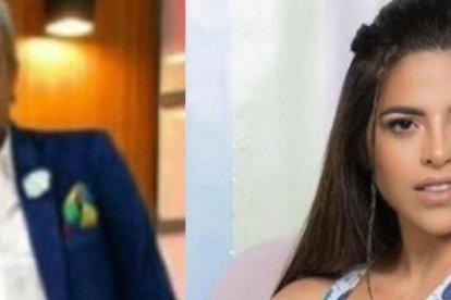 El presentador y la influencer, frente a frente. Hay vientos de demandas