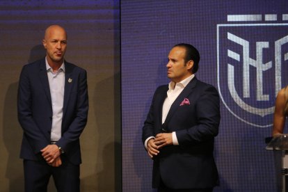 Jordi Cruyff le agradeció a Francisco Egas por la confianza que le brindó.