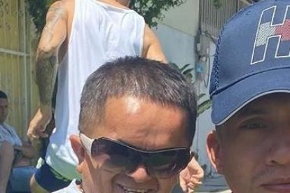 Figuras del deportes y redes sociales. Jaime Iván Kaviedes, Jorgito y El Chino Freire en Manta.