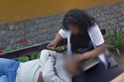 El esposo logró reconocer a su mujer.