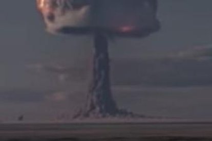 Imagen de la explosión de la bomba del zar, en 1961, en la entonces Unión Soviética.
