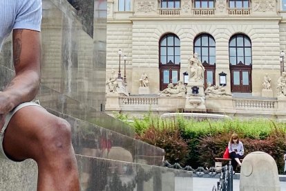 Luis Arroyo en la ciudad de Vysocina en República Checa.