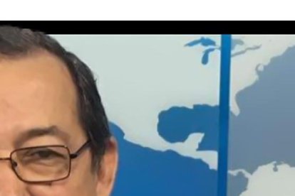 Hugo Gavilánez, presentador de noticias del canal RTS.