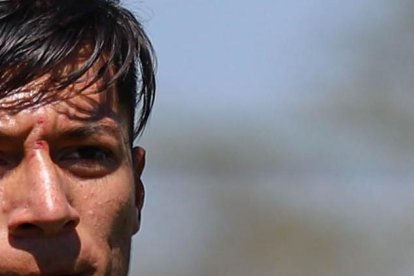 Alan Franco volvió a los entrenamientos después de anotar dos goles con el Atlético Mineiro.