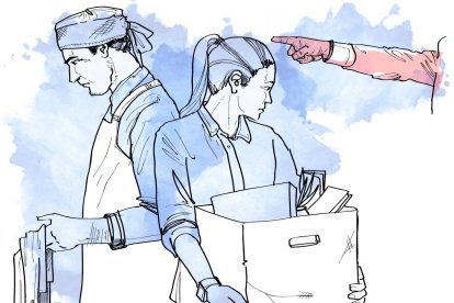 Alberto Proaño y Emily Rocha son dos de los miles de trabajadores que perdieron su trabajo en medio de la crisis.