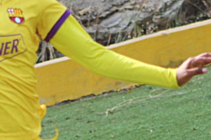 Dayanna Zúñiga jugadora del Barcelona.