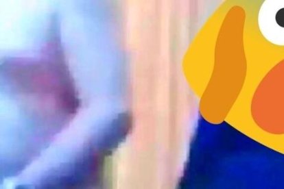 Una imagen del "diputado nudista" de Paraguay.