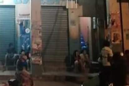 El grupo armado ingresó aproximadamente a las cinco de la madrugada de ayer jueves.