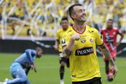 El volante de Barcelona, Damián Díaz, podría ser una de las sorpresas en la nómina de Ecuador.