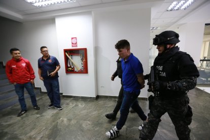 El extranjero fue interceptado en la avenida 10 de Agosto, poco después del crimen.