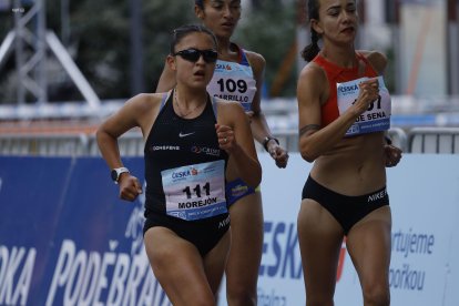 La marchista ecuatoriana Glenda Morejón ratificó su cupo para los Juegos Olímpicos Tokio 2021.