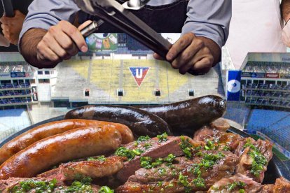 Nos vamos de parrillada en el estadio Rodrigo Paz Delgado.