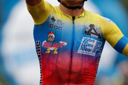 El Cubanito Caicedo resaltó que "todavía no he llevado mi cuerpo a tope" en el Giro.