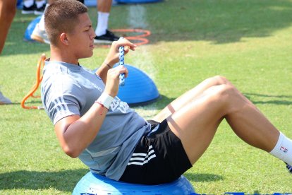 Marlon Mejía estará en la defensa azul junto a Leguizamón, en el duelo con Orense