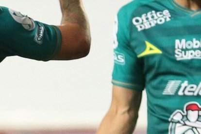 El delantero ecuatoriano del León de México, Ángel Mena, fue la figura de su equipo.