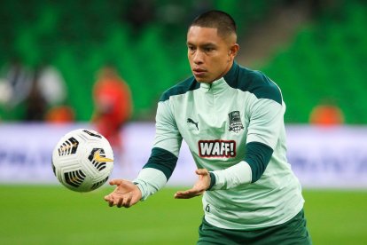 El ecuatoriano Cristian Ramírez fue titular en la derrota de Krasnodar.