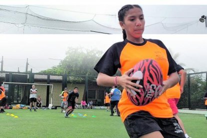 Por intermedio del rugby, el club Yaguares impulsa el trabajo de inclusión de deportistas con capacidades especiales. Ellos entrenan con quienes no tienen limitaciones físicas o intelectuales.