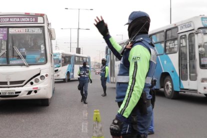 Los controles se efectuaron en tres puntos de Guayaquil.