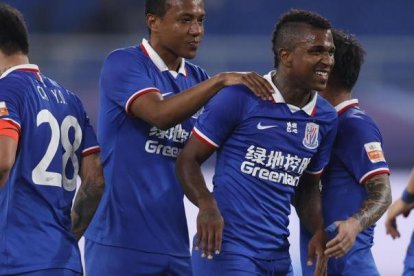 Miller Bolaños marcó uno de los goles más rápidos de la temporada del fútbol chino.
