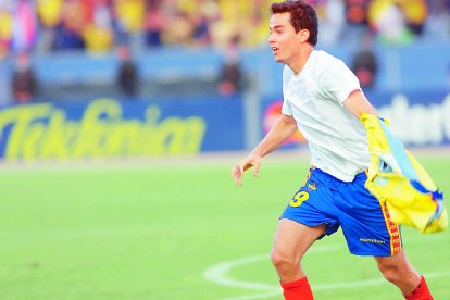 Ivan Kaviedes fue autor del gol que le dio la clasificación a Ecuador, a su primer Mundial de fútbol.