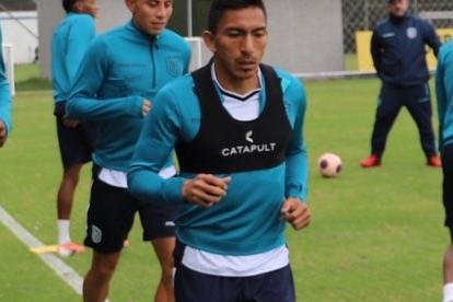 Michael Estrada, Ángel Mena y Joao Rojas en su trabajo en la tricolor.