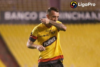 Damián Díaz y su gol número 7 en el 2020.