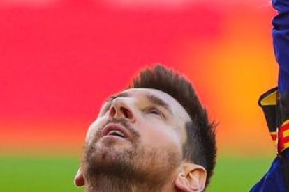 Messi con la camiseta de Newell's Old, todos se quedaron helados.