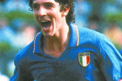 Paolo Rossi, en el Mundial de España 1982.