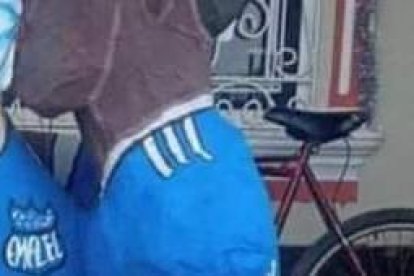 La imagen del 2020, Roberto Ordóñez y Sebastián Rodríguez en monigotes.