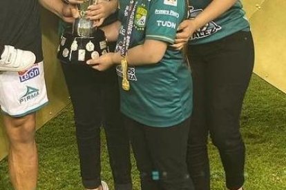 El ecuatoriano Ángel Mena celebró junto a su familia el octavo título del León en la LigaMX.