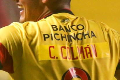 Chrstian Colman, se mandó un golazo ante Mushuc Runa.