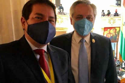 Andrés Arauz tiene coronavirus y lo informó este 19 de diciembre.