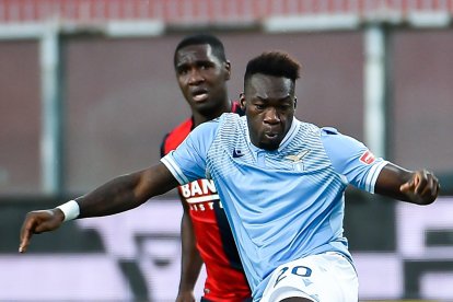 El delantero ecuatoriano Felipe Caicedo fue titular en el empate de la Lazio ante el Genoa.