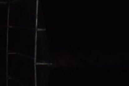 Leonardo David Toalombo perdió el contro de su carro y se volcó.