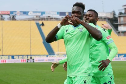 Felipe Caicedo volvió a convertir con el Lazio. Lleva cinco en la presente temporada y dos en el 2021.