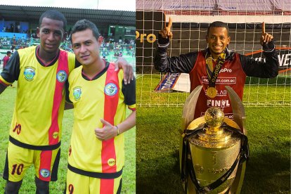 Nixon Molina una historia única en el fútbol ecuatoriano.